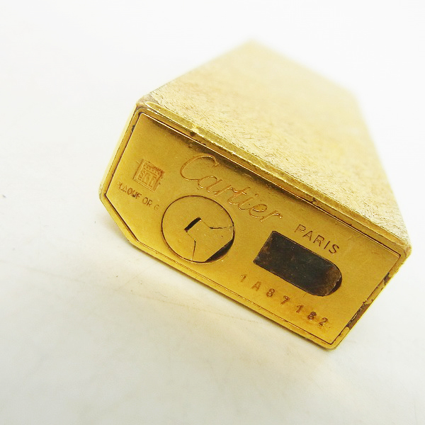 実際に弊社で買取させて頂いたCartier/カルティエ ローラーガスライター ゴールドの画像 2枚目