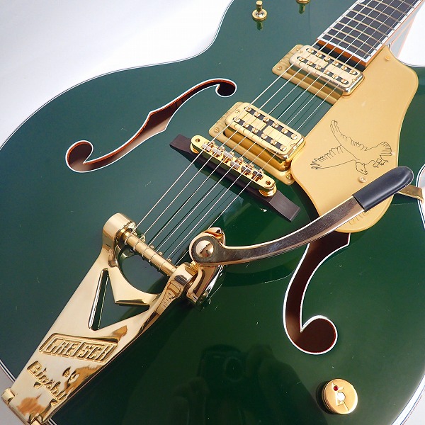 実際に弊社で買取させて頂いた★GRETSCH/グレッチ 横山健モデル エレキギター G6136T-KF FSR KENNY FALCON 鑑定証付きの画像 5枚目