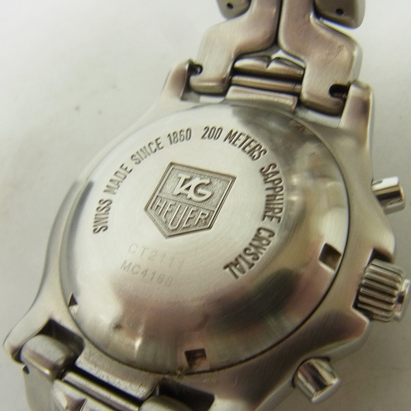 実際に弊社で買取させて頂いたTAG Heuer/タグホイヤー LINK/リンク オートマティック/自動巻き CT2111の画像 3枚目