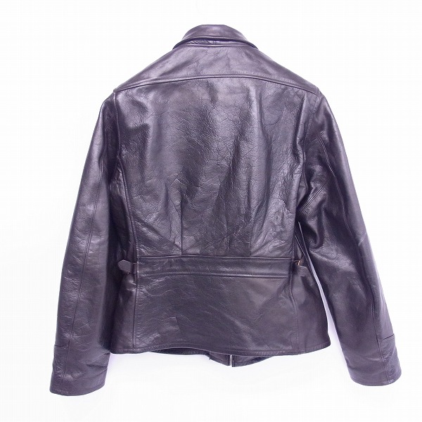 実際に弊社で買取させて頂いたSUGAR CANE/シュガーケーン HORSE HIDE SPORTS JACKET/ホースハイドスポーツジャケット SC80436/38の画像 1枚目