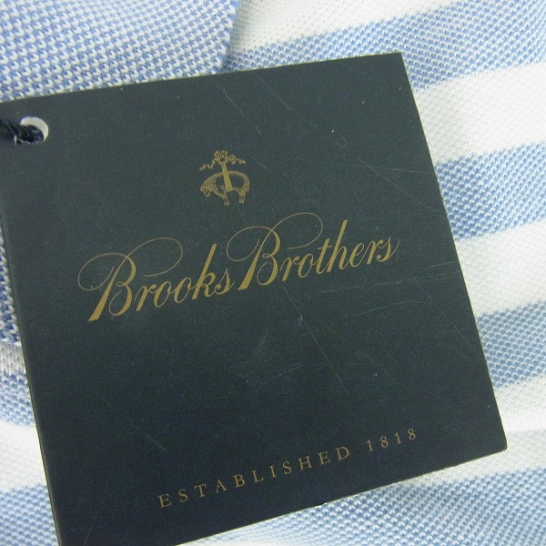 実際に弊社で買取させて頂いた【未使用】Brooks Brothers/ブルックスブラザーズ 半袖 ポロシャツ マルチカラー ボーダー/XXL 2点セットの画像 3枚目
