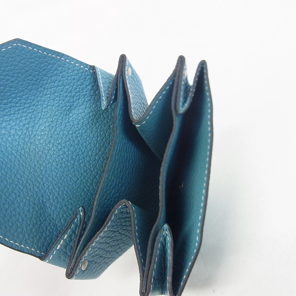 HERMES エルメス コインケース ルヴァンキャトル ターコイズ HERMES