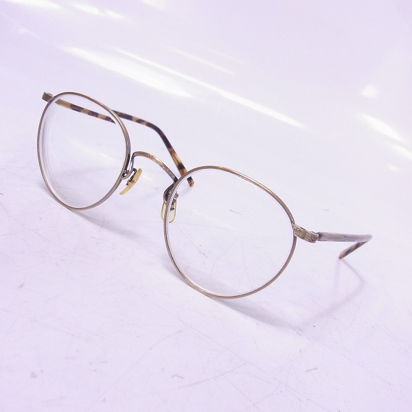 実際に弊社で買取させて頂いたOLIVER PEOPLES/オリバーピープルズ ボストン メガネフレーム OP-78 AG