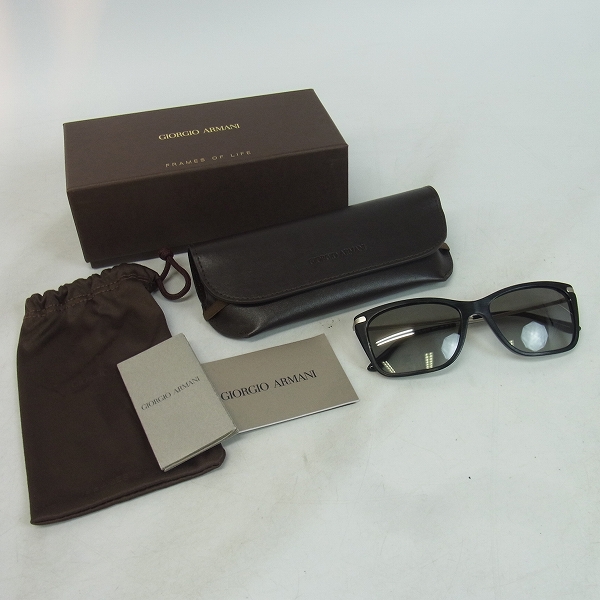 実際に弊社で買取させて頂いたGiorgio Armani/ジョルジオアルマーニ スクエア サングラス AR8019の画像 9枚目