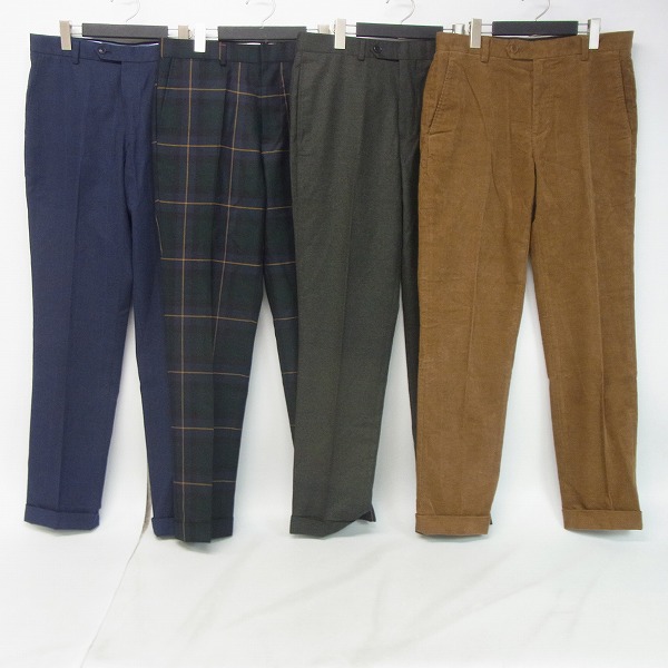 実際に弊社で買取させて頂いたBrooks Brothers/ブルックスブラザーズ スラックスパンツ/コーデュロイパンツ等 W33/4点セット