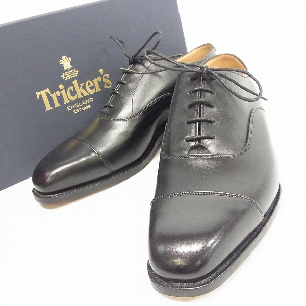 実際に弊社で買取させて頂いたTricker's/トリッカーズ M6140/REGENTストレートチップ キャップトゥーレザーシューズ/9