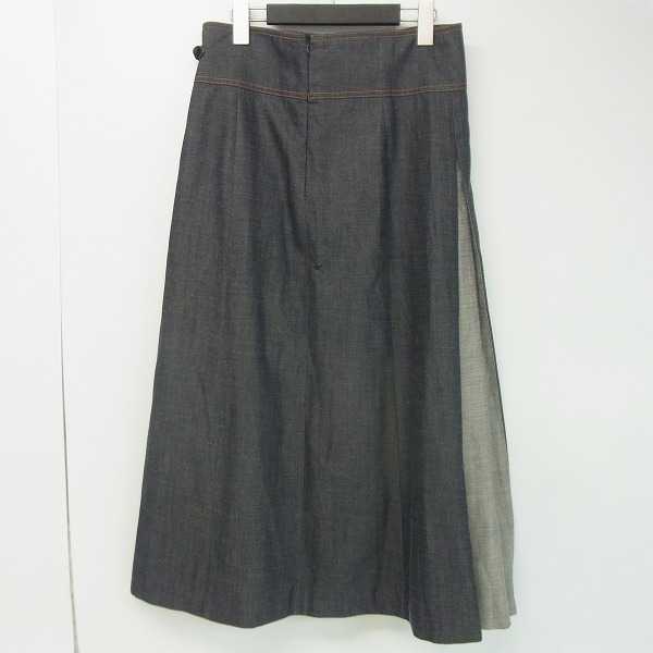 実際に弊社で買取させて頂いたDRIES VAN NOTEN/ドリス ヴァンノッテン タックプリーツロングスカート 38の画像 1枚目