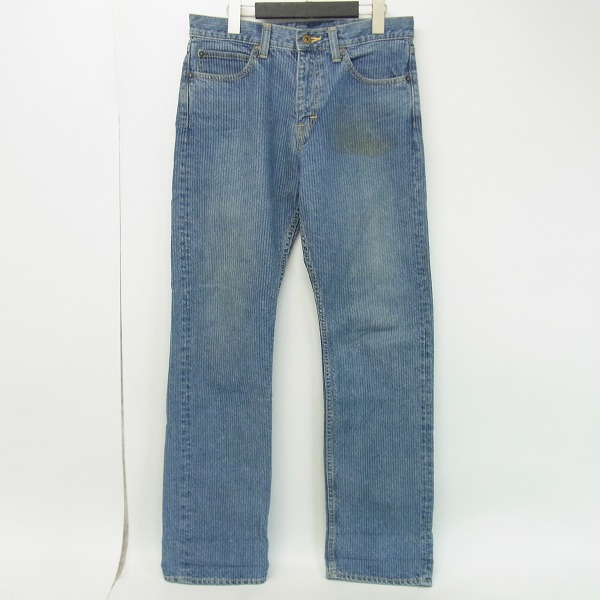 実際に弊社で買取させて頂いたCALEE/キャリー FIVE POCKET PIQUE DENIM PANTS/ピケデニムパンツ/32