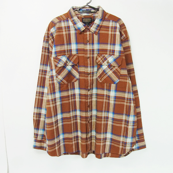 実際に弊社で買取させて頂いた【未使用】PENDLETON/ペンドルトン チェックシャツ XXL