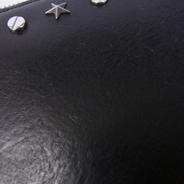 実際に弊社で買取させて頂いたDIESEL/ディーゼル スタッズ ラウンドファスナーウォレット/財布の画像 5枚目