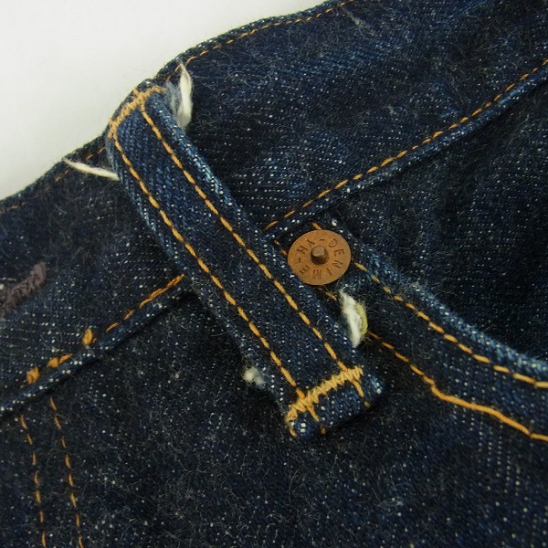実際に弊社で買取させて頂いたDENIME/ドゥニーム LOT.346 ジーンズ/デニムパンツ ボタンフライ仕様/W33の画像 5枚目