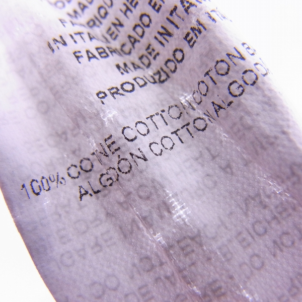 実際に弊社で買取させて頂いたETRO/エトロ ペイズリー柄 Vネック 半袖 カットソー/Mの画像 4枚目