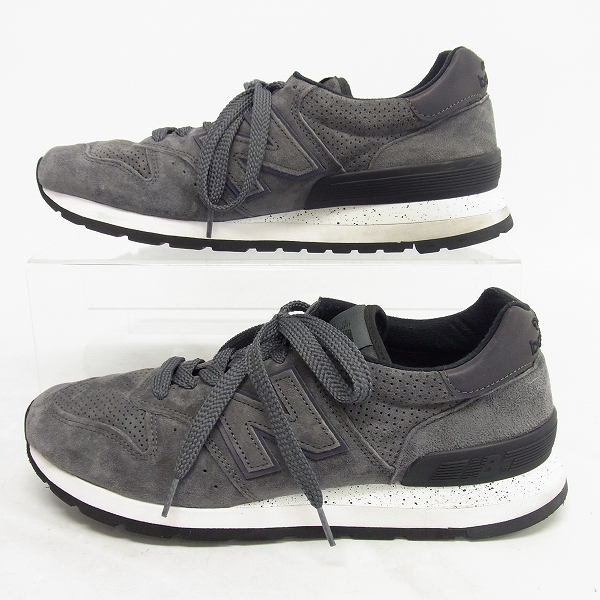 NEW BALANCE/ニューバランス USA製 M995SYG GRY スウェード グレー ...