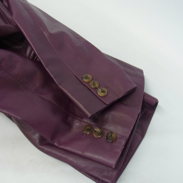 実際に弊社で買取させて頂いたHYSTERICS/ヒステリックス 牛革 1Bテーラードジャケット 3LJ-1940/FREEの画像 6枚目