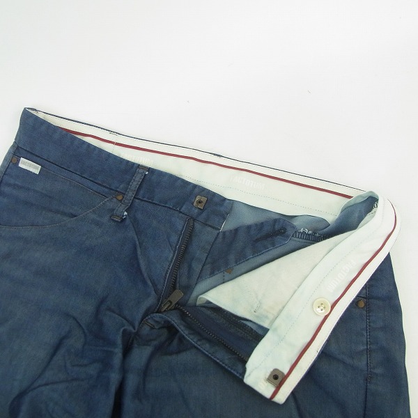 実際に弊社で買取させて頂いたFACTOTUM/ファクトタム STRAIGHT FITTING テンセル ストレートパンツ/29の画像 2枚目