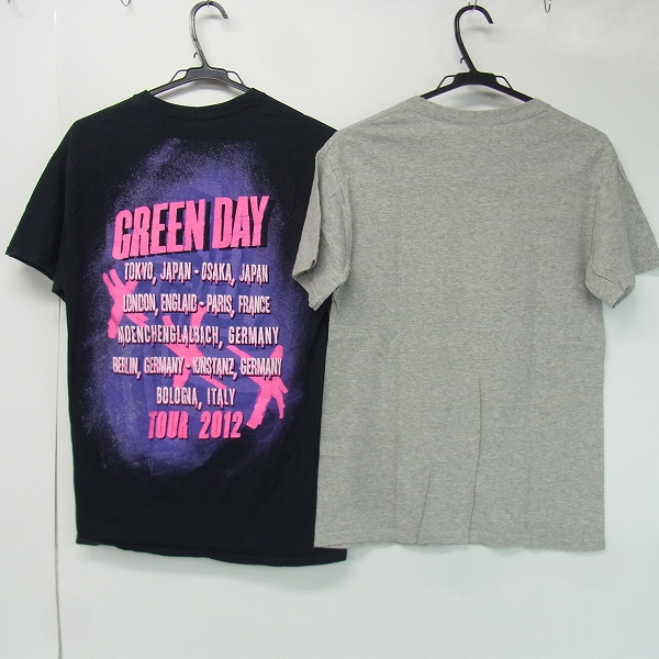 実際に弊社で買取させて頂いたGreen Day/New Found Glory バンドTシャツ 計2点セットの画像 1枚目