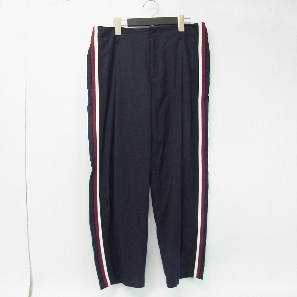 実際に弊社で買取させて頂いたPULP/パルプ 417 EDIFICE/エディフィス サイドライン ウール混ジャージーパンツ 3