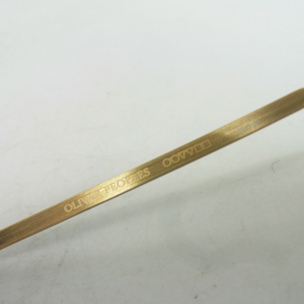 実際に弊社で買取させて頂いたOLIVER PEOPLES/オリバーピープルズ  眼鏡フレーム/ボストン GALLISTON BECR BK/AGの画像 5枚目