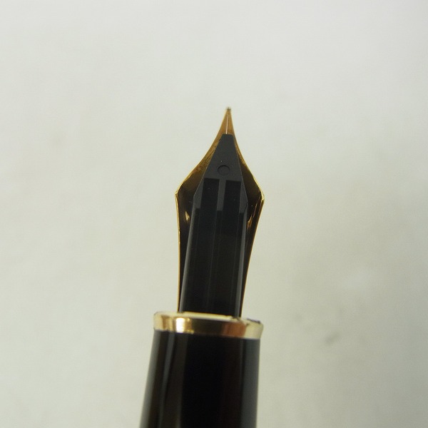 実際に弊社で買取させて頂いたMONTBLANC/モンブラン MEISTERSTUCK/マイスターシュテュック  ペン先 18K 750 /925 万年筆の画像 2枚目