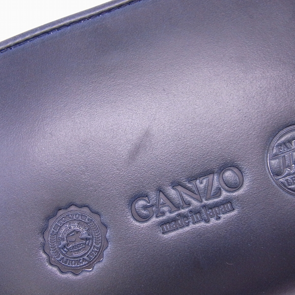 実際に弊社で買取させて頂いたGANZO Fico/ガンゾ フィーコ ラウンドジップ ロング ウォレット/長財布の画像 6枚目