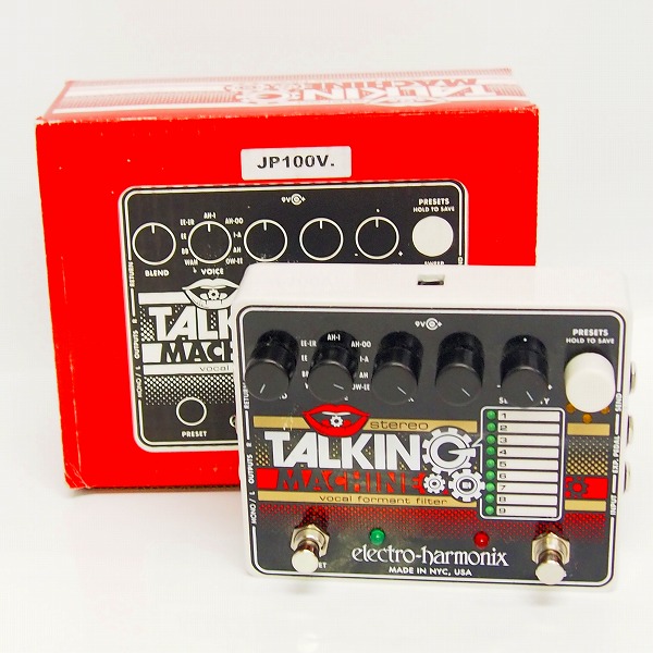 実際に弊社で買取させて頂いた【動作確認済】electro harmonix/エレクトロハーモニクス Stereo Talking Machine フィルター エフェクター