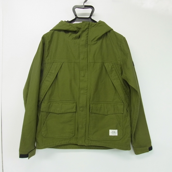 実際に弊社で買取させて頂いたCRIMIE/クライミー フード付きミリタリージャケット オリーブ M