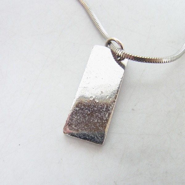 実際に弊社で買取させて頂いたChristian Dior/ディオール トロッタープレートネックレス/ペンダントの画像 2枚目