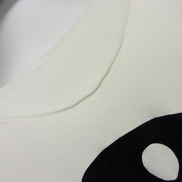 実際に弊社で買取させて頂いたLUCIEN PELLAT-FINET/ルシアンペラフィネ スカル Tシャツ/カットソー Lの画像 5枚目