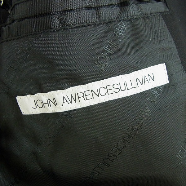 実際に弊社で買取させて頂いたJOHN LAWRENCE SULLIVAN /ジョンローレンスサリバン 2016 2WAYコットンダブルライダースジャケット 1A014’16-13/38の画像 2枚目