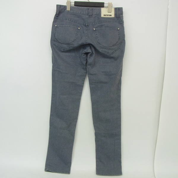 実際に弊社で買取させて頂いたFACTOTUM/ファクトタム TAPER FITTING デニムパンツ /30の画像 1枚目