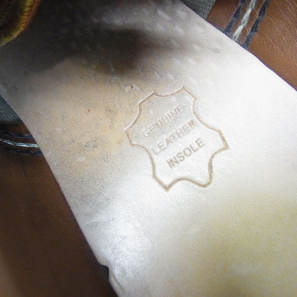 実際に弊社で買取させて頂いたRED WING/レッドウィング ワーク オックスフォード ラウンド 8002/8Dの画像 6枚目