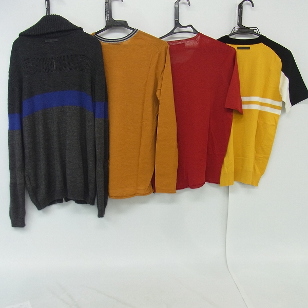 実際に弊社で買取させて頂いたDIESEL BLACK GOLD/ディーゼルブラックゴールド 半袖 長袖 シャツ タートルネック S×3 M×1/4点セットの画像 1枚目