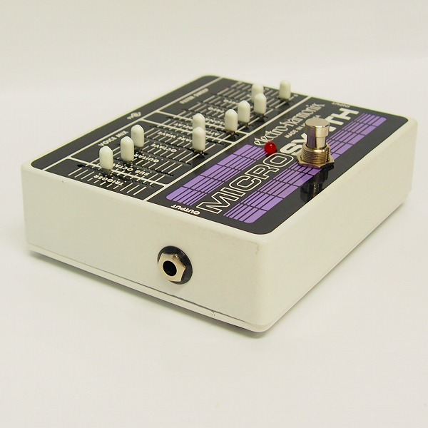 実際に弊社で買取させて頂いた【動作確認済】ELECTRO-HARMONIX/エレクトロハーモニックス Micro Synth マイクロシンセ エフェクターの画像 3枚目