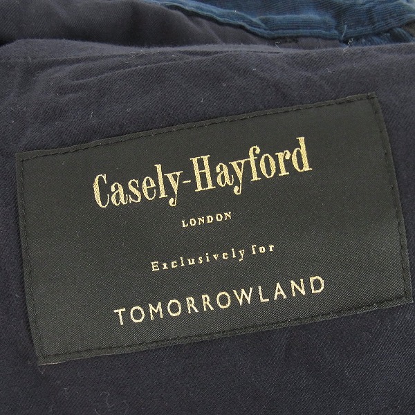 実際に弊社で買取させて頂いたTOMORROWLAND/トゥモローランド Casely-Hayford コーデュロイパンツ/36の画像 3枚目