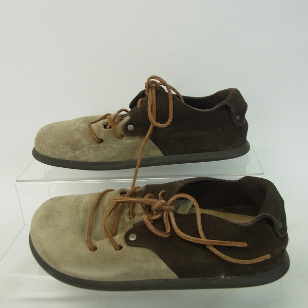実際に弊社で買取させて頂いたBIRKENSTOCK/ビルケンシュトック モンタナ バイカラー スエード シューズ/39の画像 3枚目