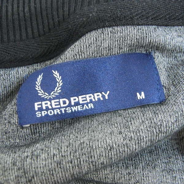 実際に弊社で買取させて頂いたFRED PERRY/フレッドペリー ベロア/ベルベット トラックジャケット/Mの画像 2枚目