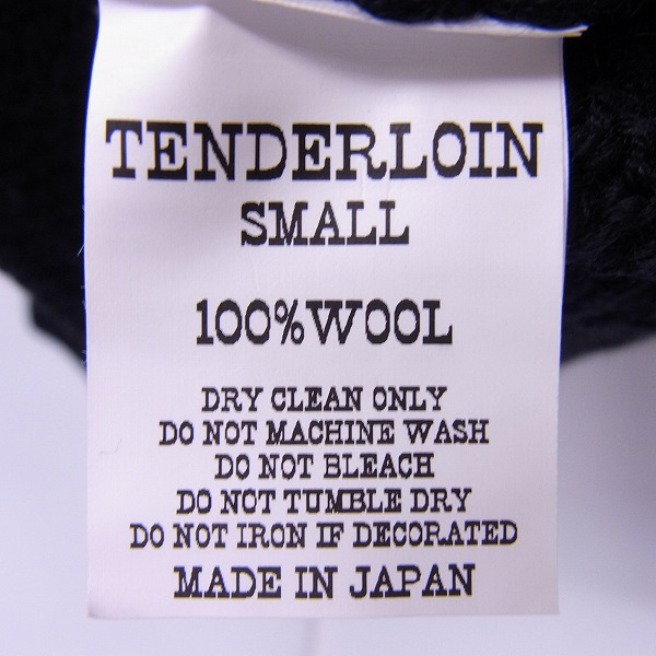 実際に弊社で買取させて頂いたTENDERLOIN/テンダーロイン 本店限定 T-COWICHAN ネイティブ柄フルジップカウチンニット/Sの画像 4枚目