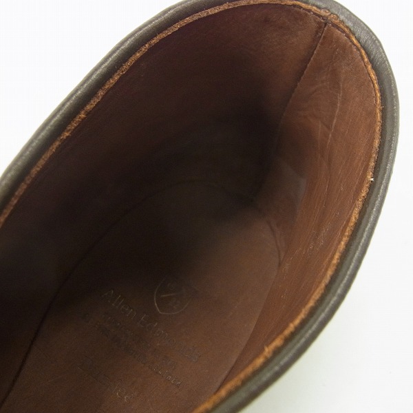 実際に弊社で買取させて頂いたAllen Edmonds/アレンエドモンズ DUNDEE/ダンディ CORDOVAN/コードバン 3621/9D の画像 4枚目