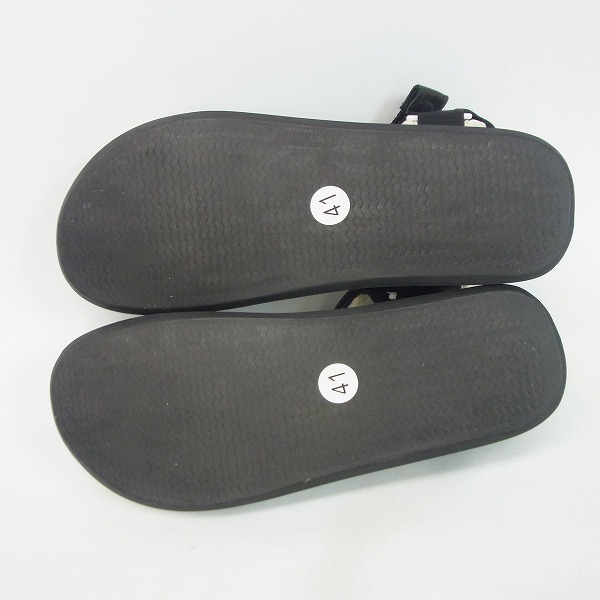 実際に弊社で買取させて頂いたjunhashimoto/ジュンハシモト ストラップ サンダル 41の画像 2枚目