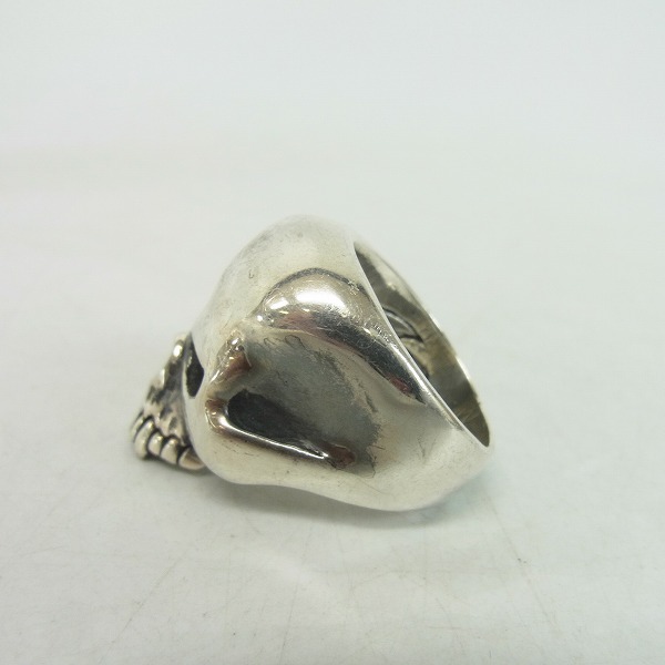 実際に弊社で買取させて頂いたCRAZY PIG/クレイジーピッグ スモールエビルスカルリング/21.5号の画像 2枚目