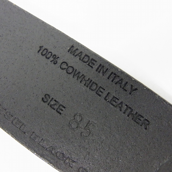 実際に弊社で買取させて頂いたDIESEL BLACK GOLD/ディーゼルブラックゴールド スタッズ ベルト 85の画像 3枚目