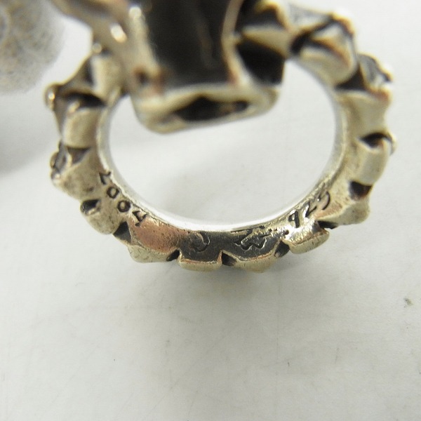 実際に弊社で買取させて頂いたTRAVIS WALKER/トラヴィスワーカー ガーゴイル ダブルクロスペンダントの画像 3枚目