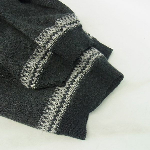 実際に弊社で買取させて頂いたFACTOTUM/ファクトタム ウール クルーネック ニットセーター/44の画像 6枚目