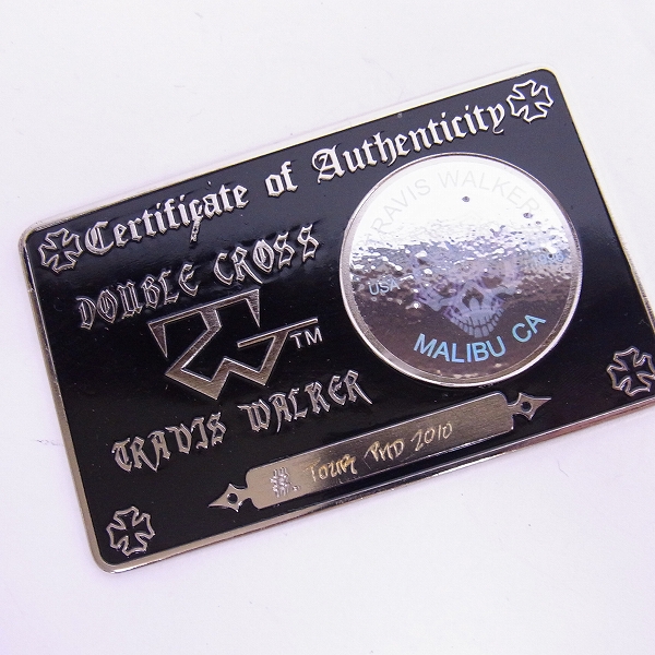 実際に弊社で買取させて頂いた【ギャラ付】TRAVIS WALKER/トラヴィスワーカー JAPAN TOUR 2010 LTD キーチェーンの画像 8枚目