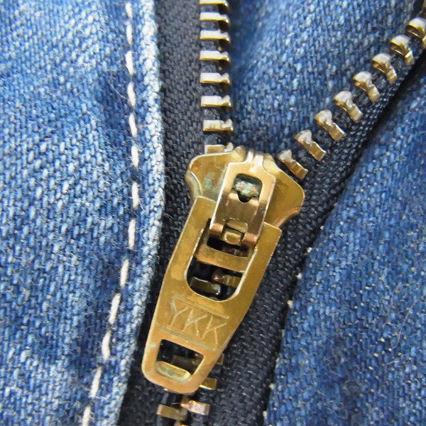 実際に弊社で買取させて頂いたBLUE BLUE/ブルーブルー ストレートデニムパンツ/3の画像 5枚目