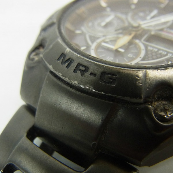 実際に弊社で買取させて頂いた【難有り】G-SHOCK/Gショック フルメタルクロノグラフ MR-G タフソーラー MRG-7100BJ-1AJFの画像 5枚目