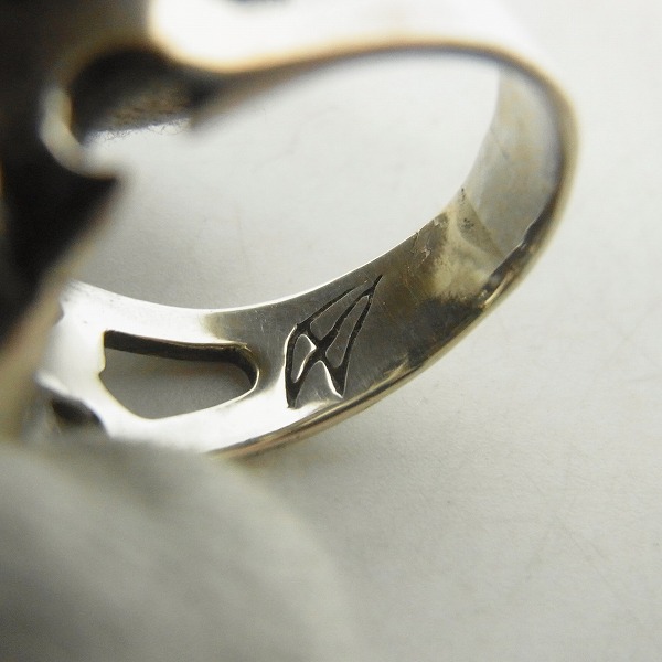 実際に弊社で買取させて頂いたCRAZY PIG/クレイジーピッグ カッタウェイ スカルリング #139/19号の画像 5枚目