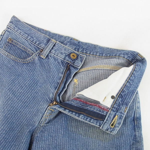 実際に弊社で買取させて頂いたCALEE/キャリー FIVE POCKET PIQUE DENIM PANTS/ピケデニムパンツ/32の画像 2枚目