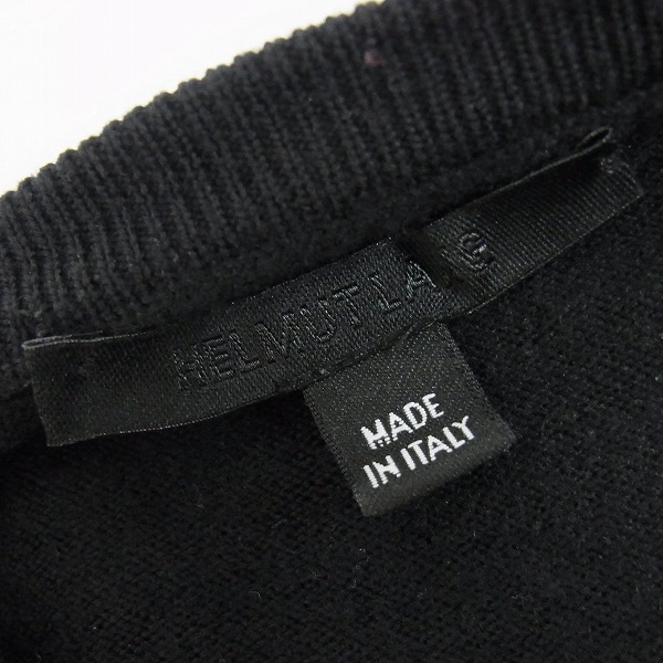 実際に弊社で買取させて頂いたHELMUT LANG/ヘルムートラング ウールニットセーター/54の画像 2枚目