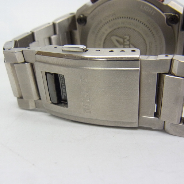 実際に弊社で買取させて頂いたG-SHOCK/Gショック MR-G GPSハイブリッド電波ソーラー MRG-G1000DC-1AJR の画像 3枚目